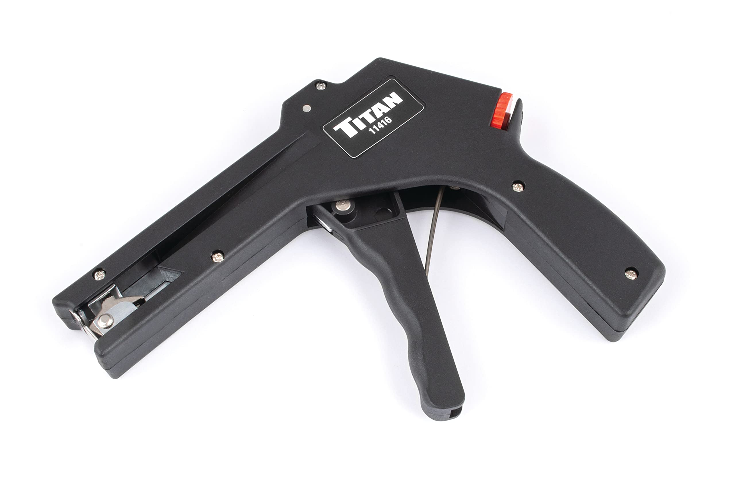Amazon.com: Titan 11416 Adjustable Cable Tie Gun, Black : Electronics